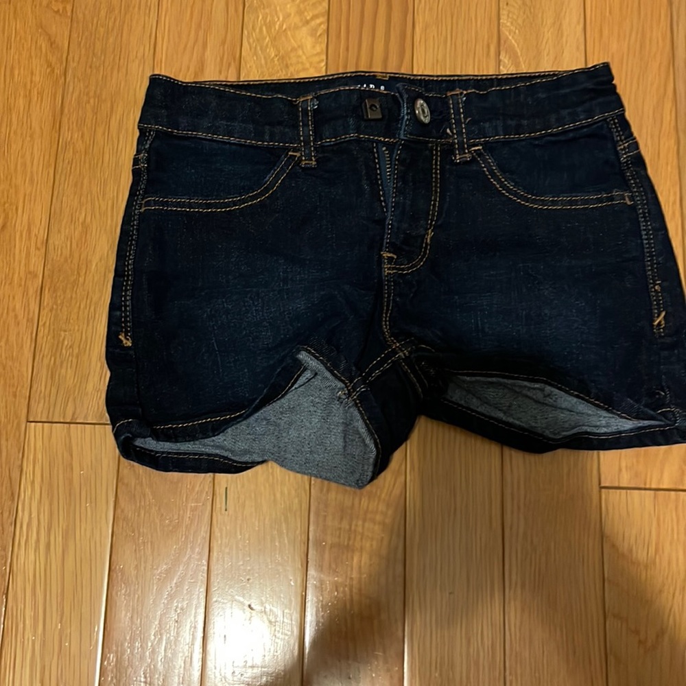 Gap Denim dark wash shorts